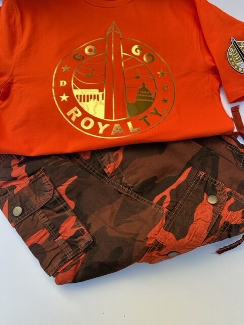 Orange*Luxe-T* w/GGR Graph-(T-Shirt)