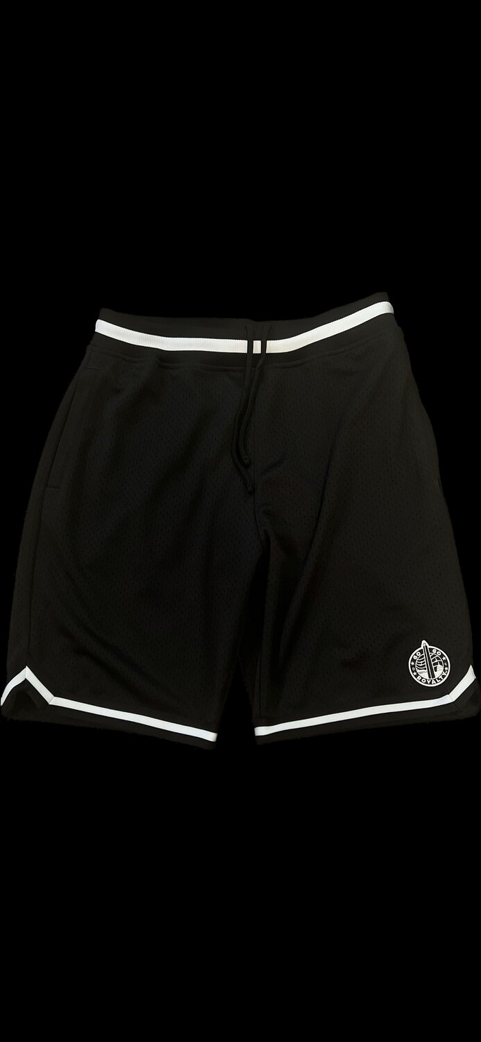 GGR Black &amp; White Stripe Shorts