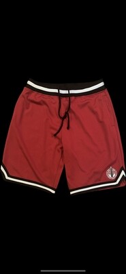 GGR Red &amp; White Stripe Shorts