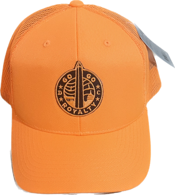 Orange-Classic 6 Panel Mesh Back GGR Hat