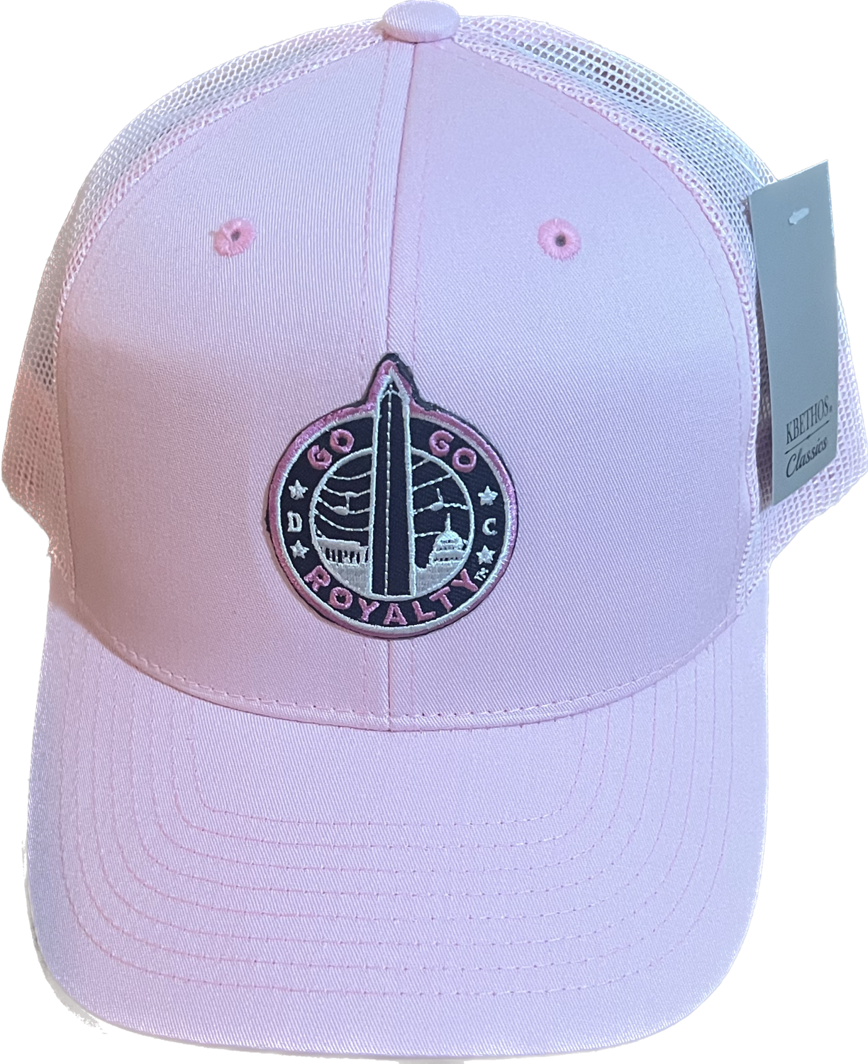 Pink-Classic 6 Panel Mesh Back GGR Hat