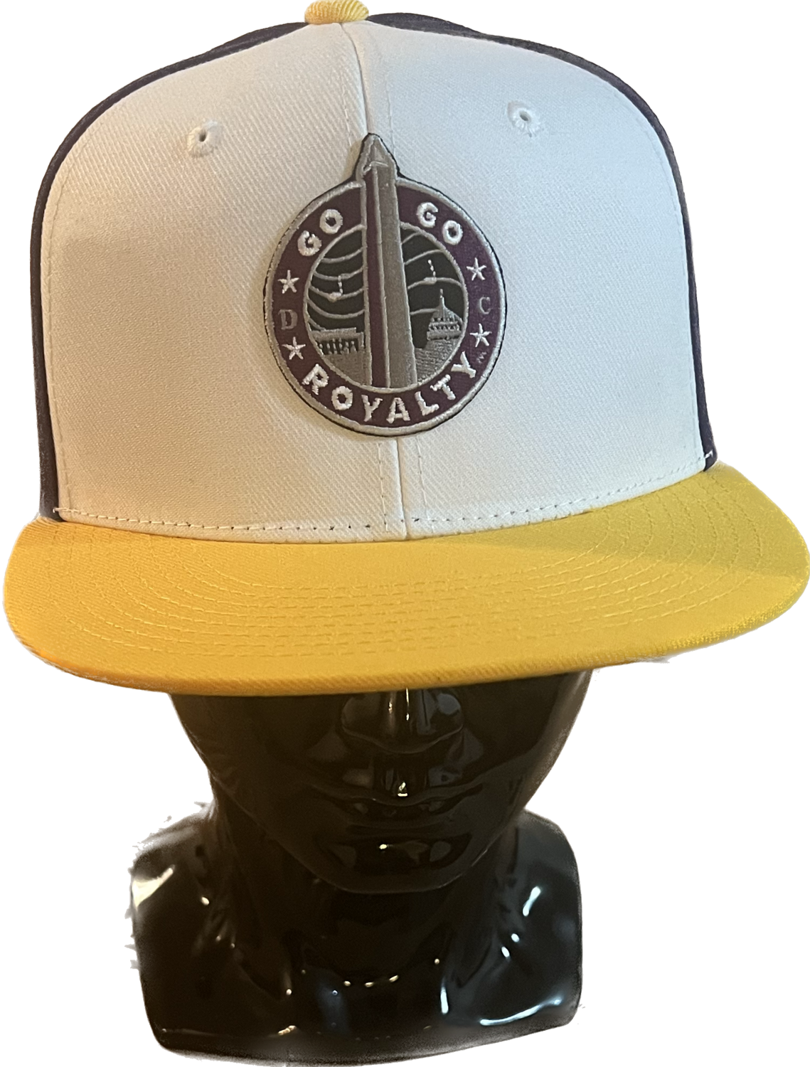 Purple, Yellow &amp; White (3-Tone) GGR Hat