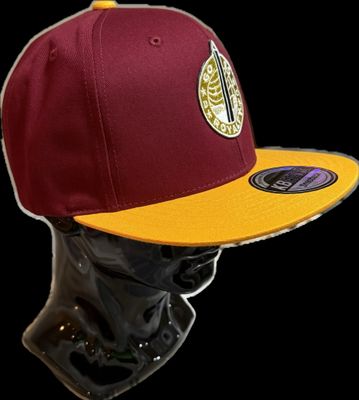 GGR Burgandy &amp; Gold Cap