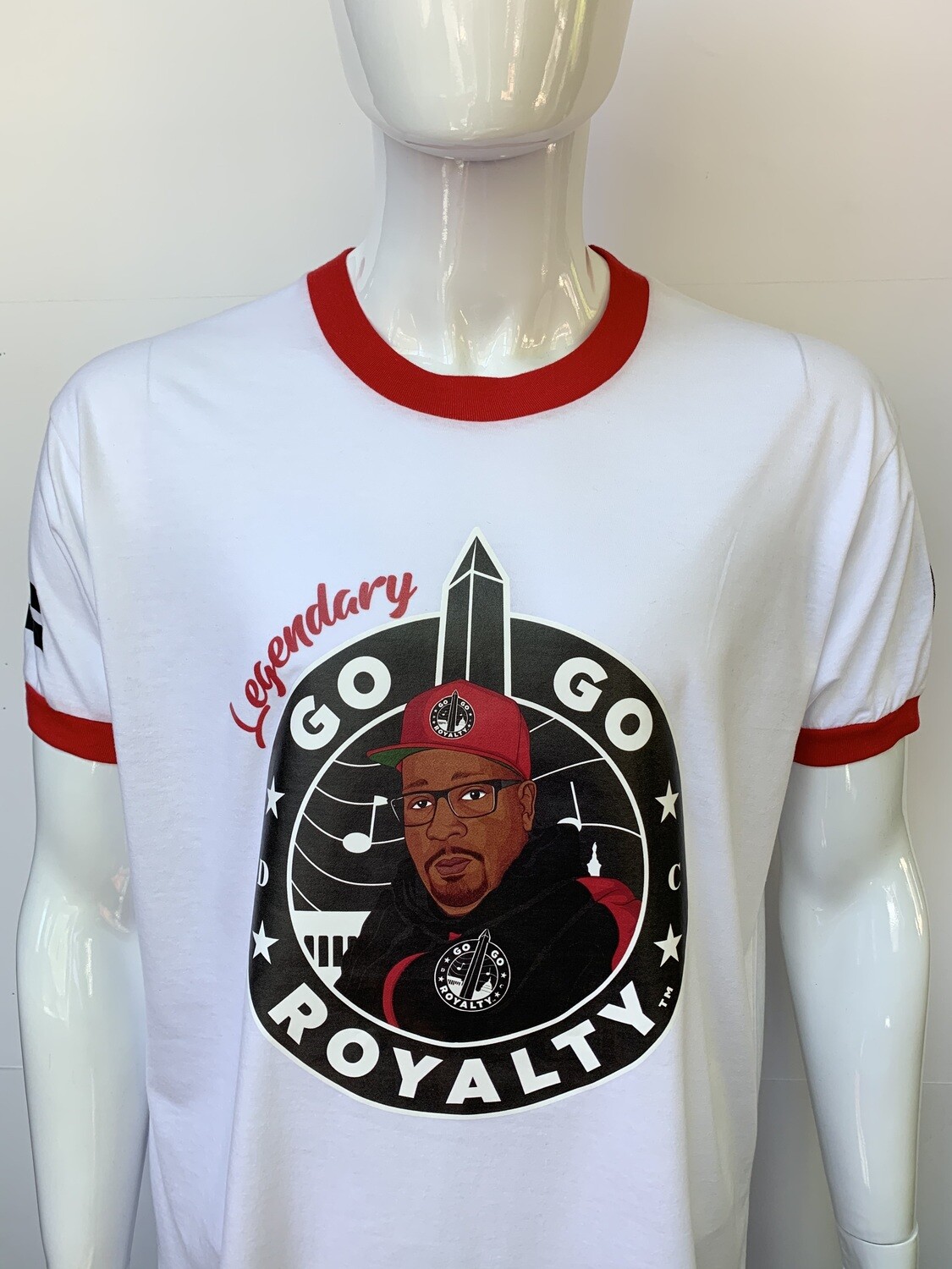Go-Go Royalty Legendary Collection Series Short Sleeve T-shirts (Choose your shirt)  "Hey Billy or Legendary"