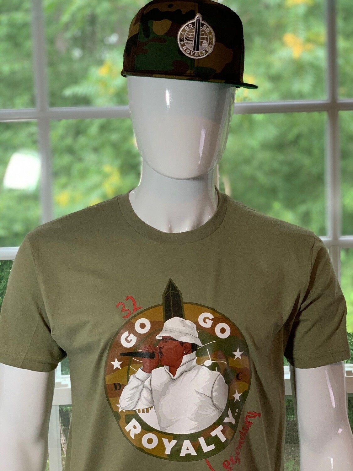 Go-Go Royalty "32"  Legendary Collection Series Short Sleeve T-shirts (Choose Your Color)