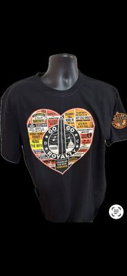 "Go-Go Royalty is Love" - Black T-Shirt