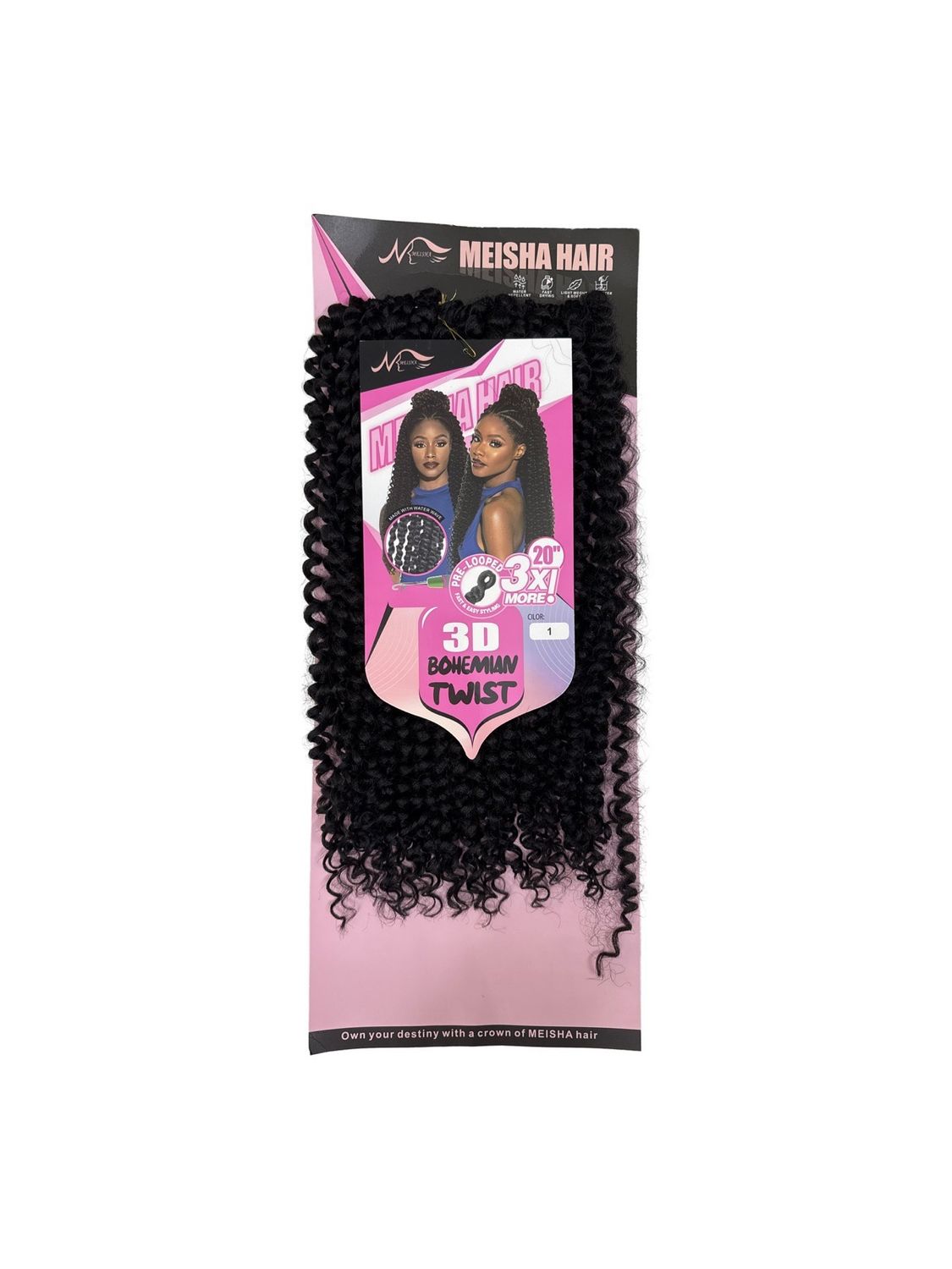 Twist long Hair