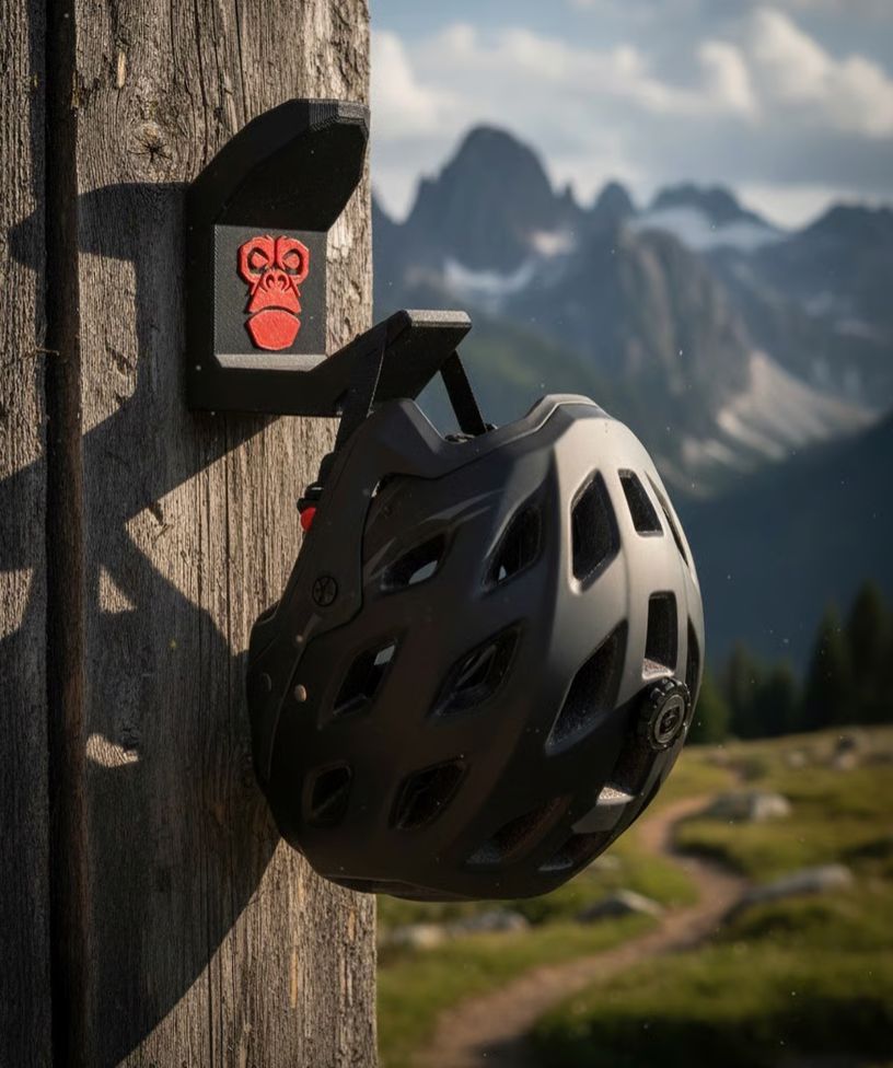 Soporte de Pared para Casco de Ciclismo | Gorila Guard