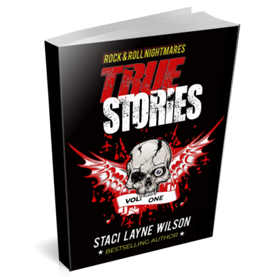 Rock & Roll Nightmares: True Stories, Vol 1, Paperback, SIGNED