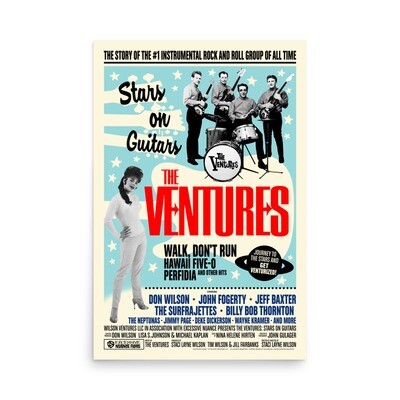 The Ventures: Stars on Guitars - Full Size Theatrical Poster