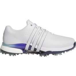 adidas Tour360 24 BOOST Golf Shoes - Dash Grey/Aurora Ink/Cobalt Blue