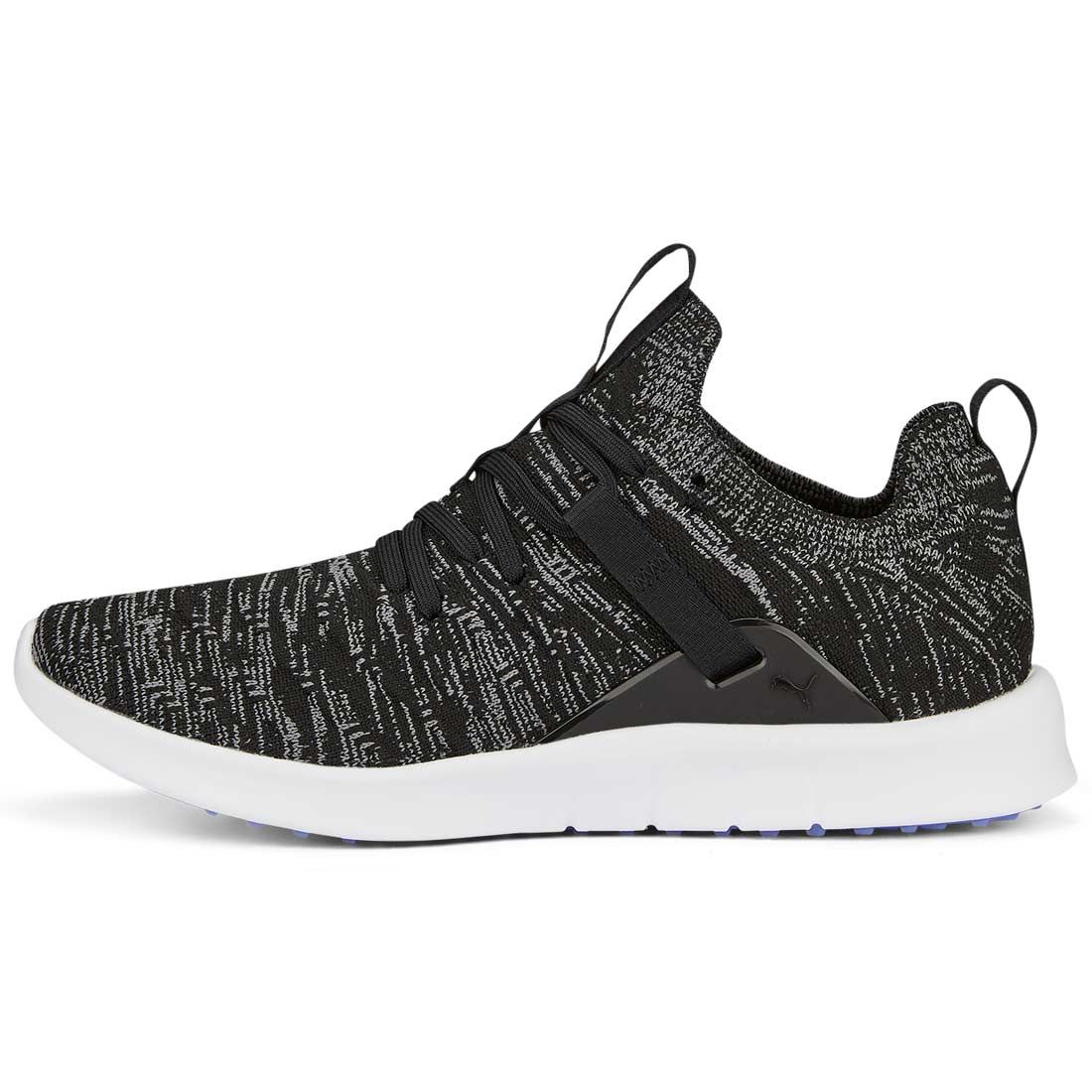 PUMA Women's Laguna Fusion Knit Golf Shoes - Black/Quiet Shade