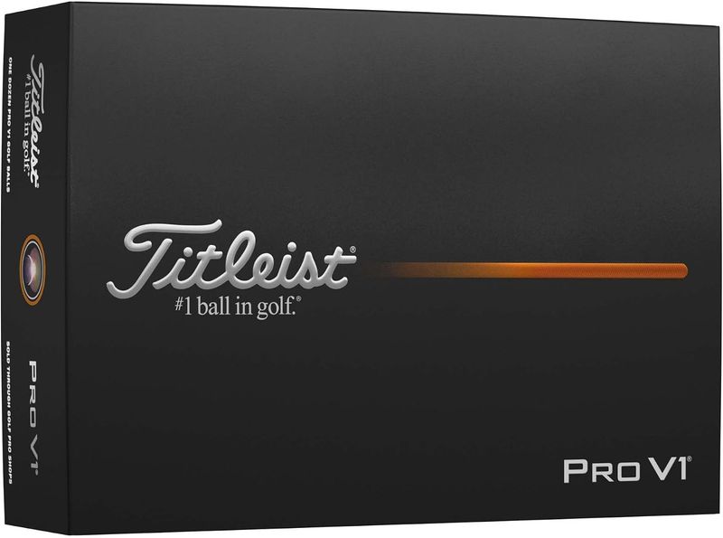 Titleist Pro V1 Golf Balls (2025) - 1 Dozen, White