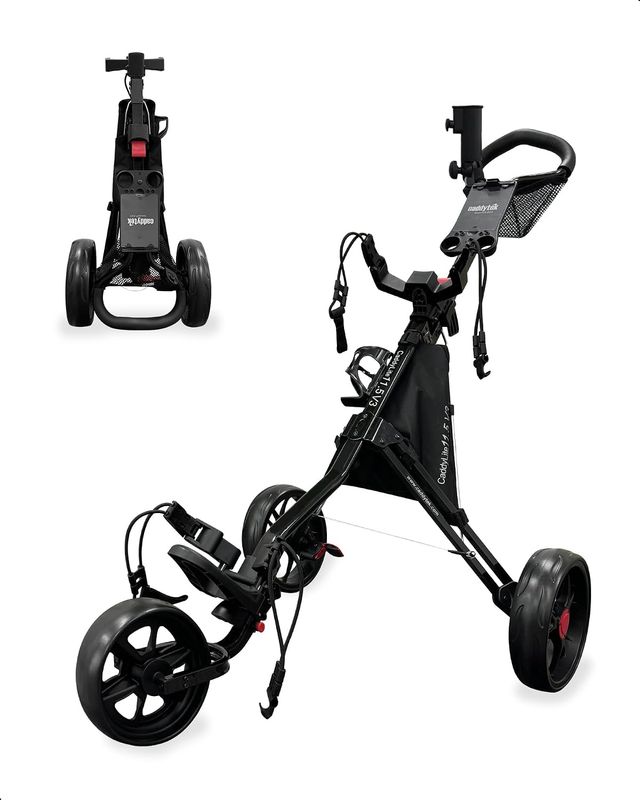 CaddyTek CaddyLite 11.5 V3 3-Wheel Golf Push Cart