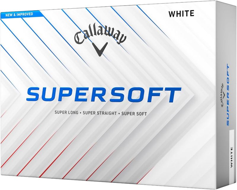 Callaway Supersoft Golf Balls (2025) - 1 Dozen, White