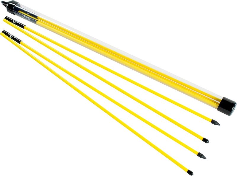 Callaway Alignment Stix - 48 Inch Collapsible Alignment Sticks, Set of 2, Yellow
