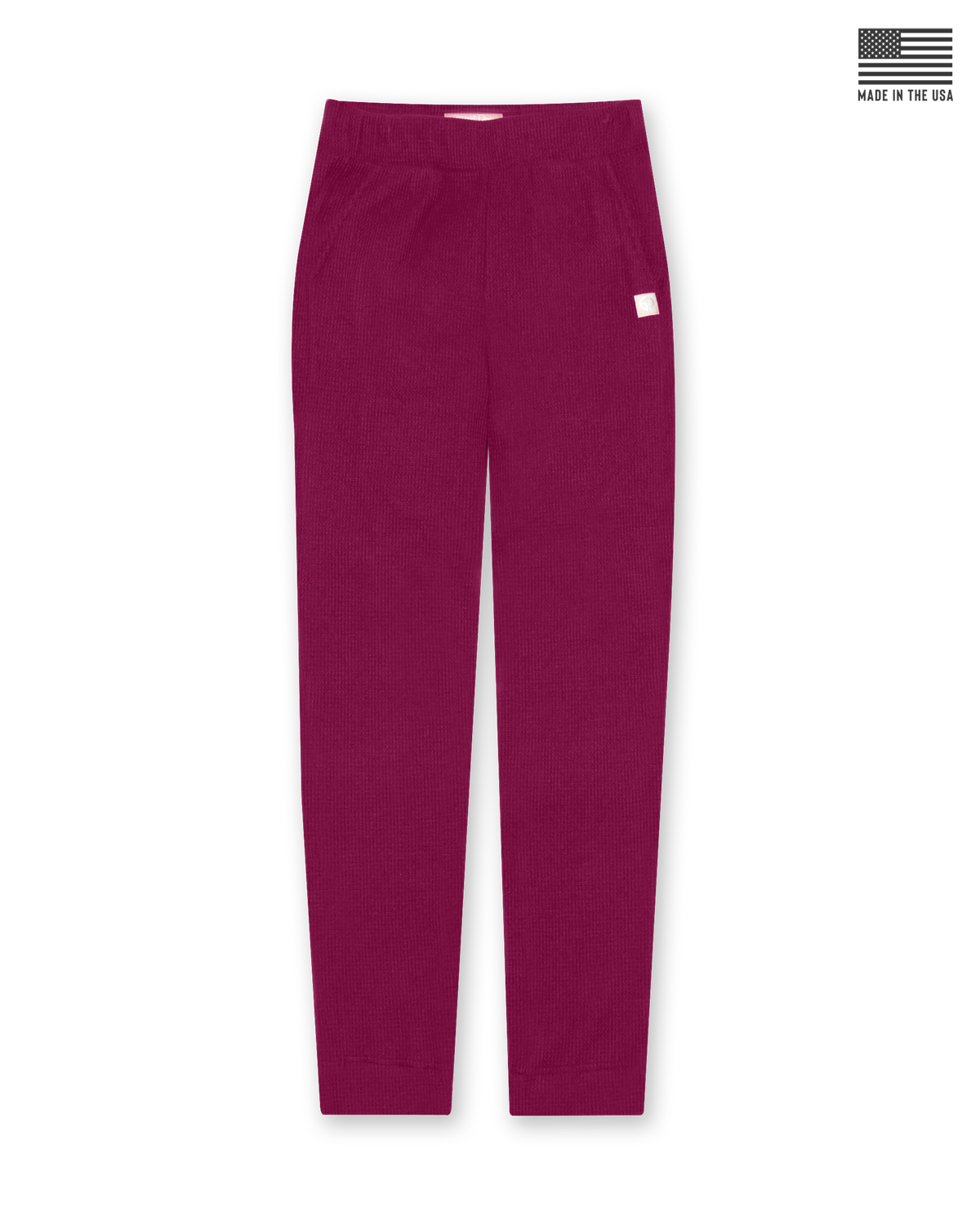 Straight Down Women's Mavis Jogger - Dark Raspberry