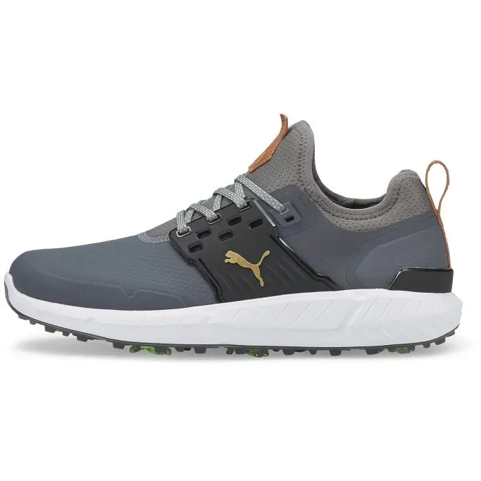 PUMA IGNITE Articulate Golf Shoes - Quiet Shade/Team Gold (SIZES 7-8.5 ONLY)