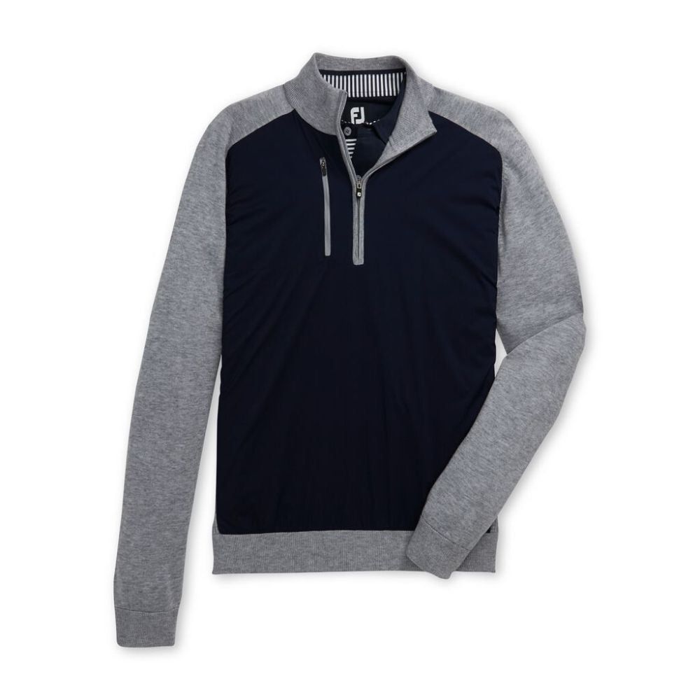 FootJoy Men's Tech Sweater 1/2 Zip Golf Pullover