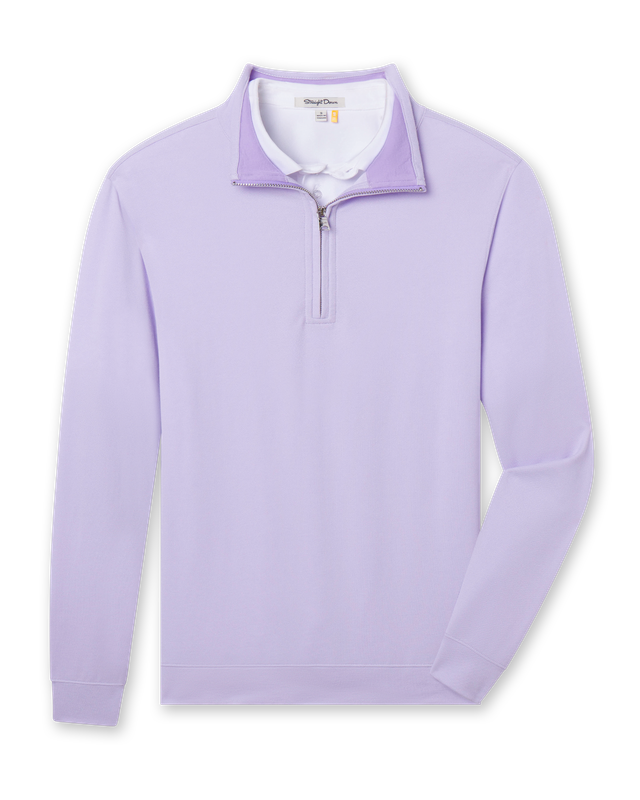 Straight Down Palmetto Quarter Zip - Violet (S/M/2X)