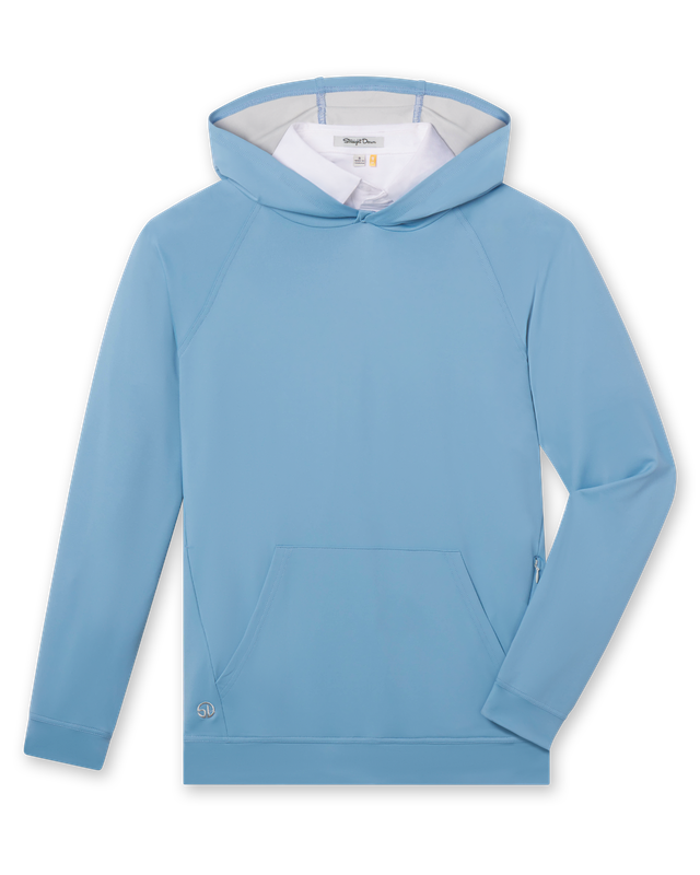 Straight Down MacKenzie Hoodie - Coastal (S, 2X, 3X)