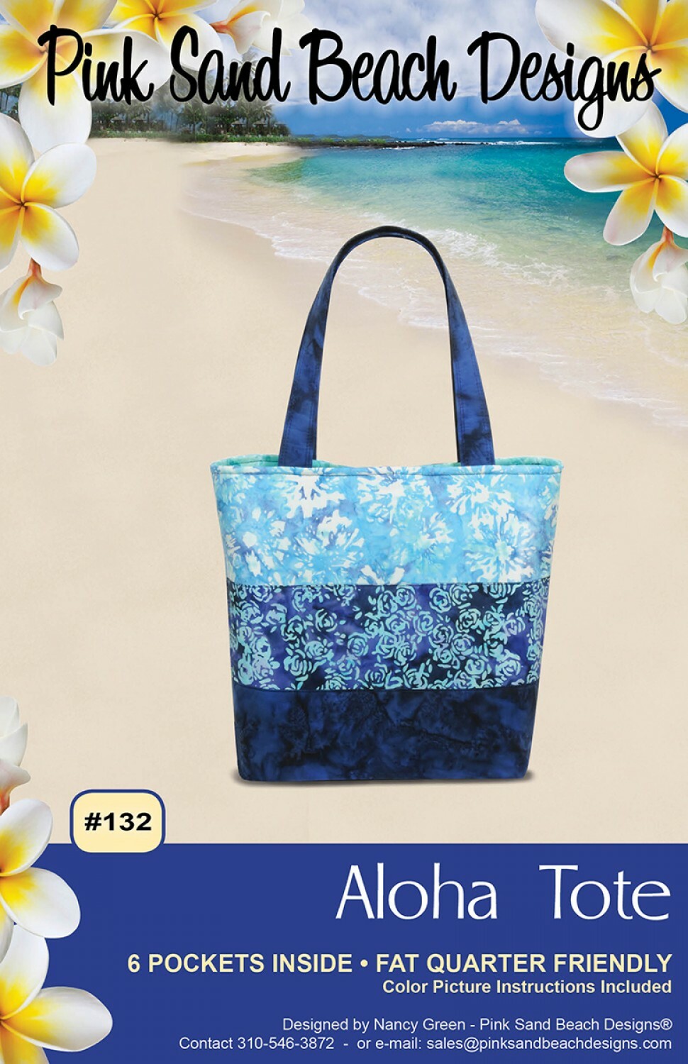 Aloha Tote Bag Pattern 54974