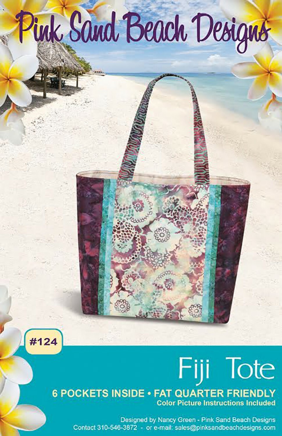 Fiji Tote Bag Pattern NBL7Q99X