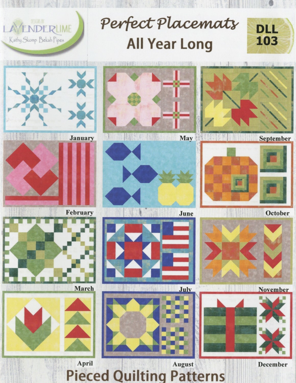 Perfect Placemats All Year Long Book 7AVQHS2H