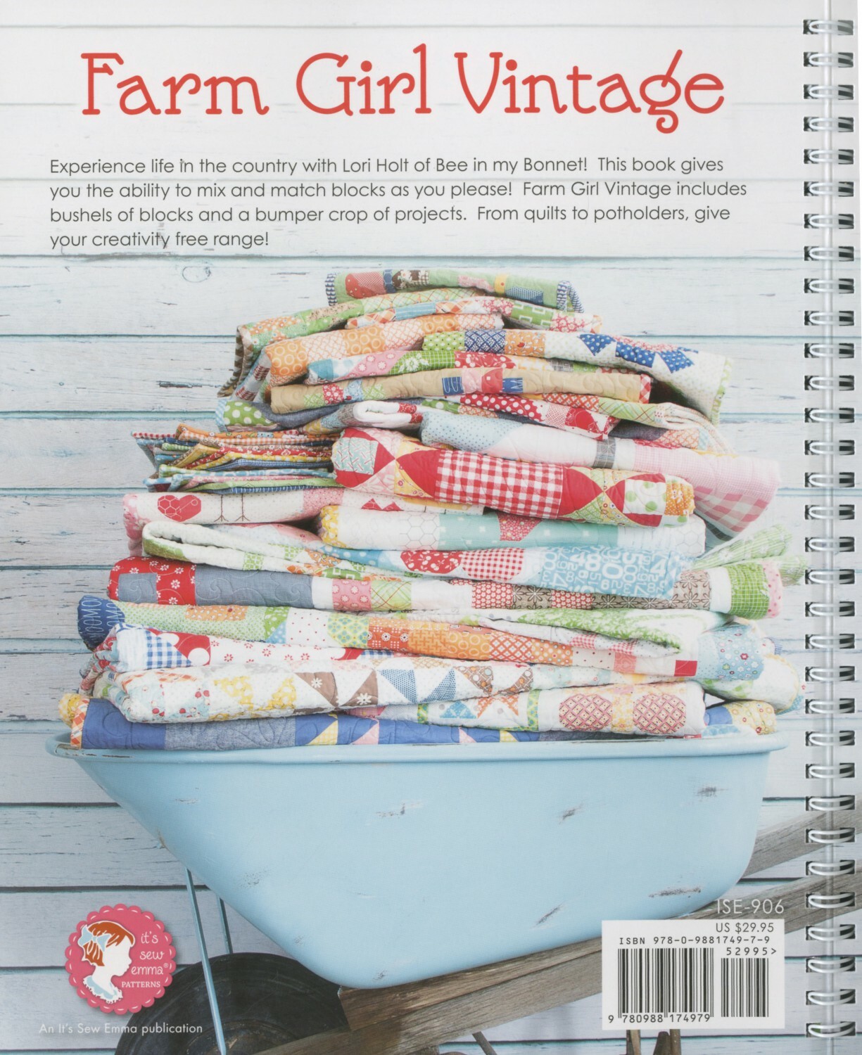 Farm Girl Vintage Book