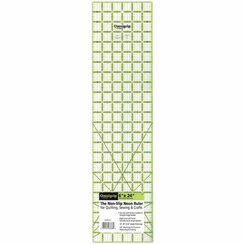 6&quot; x 24&quot; Omnigrip Ruler