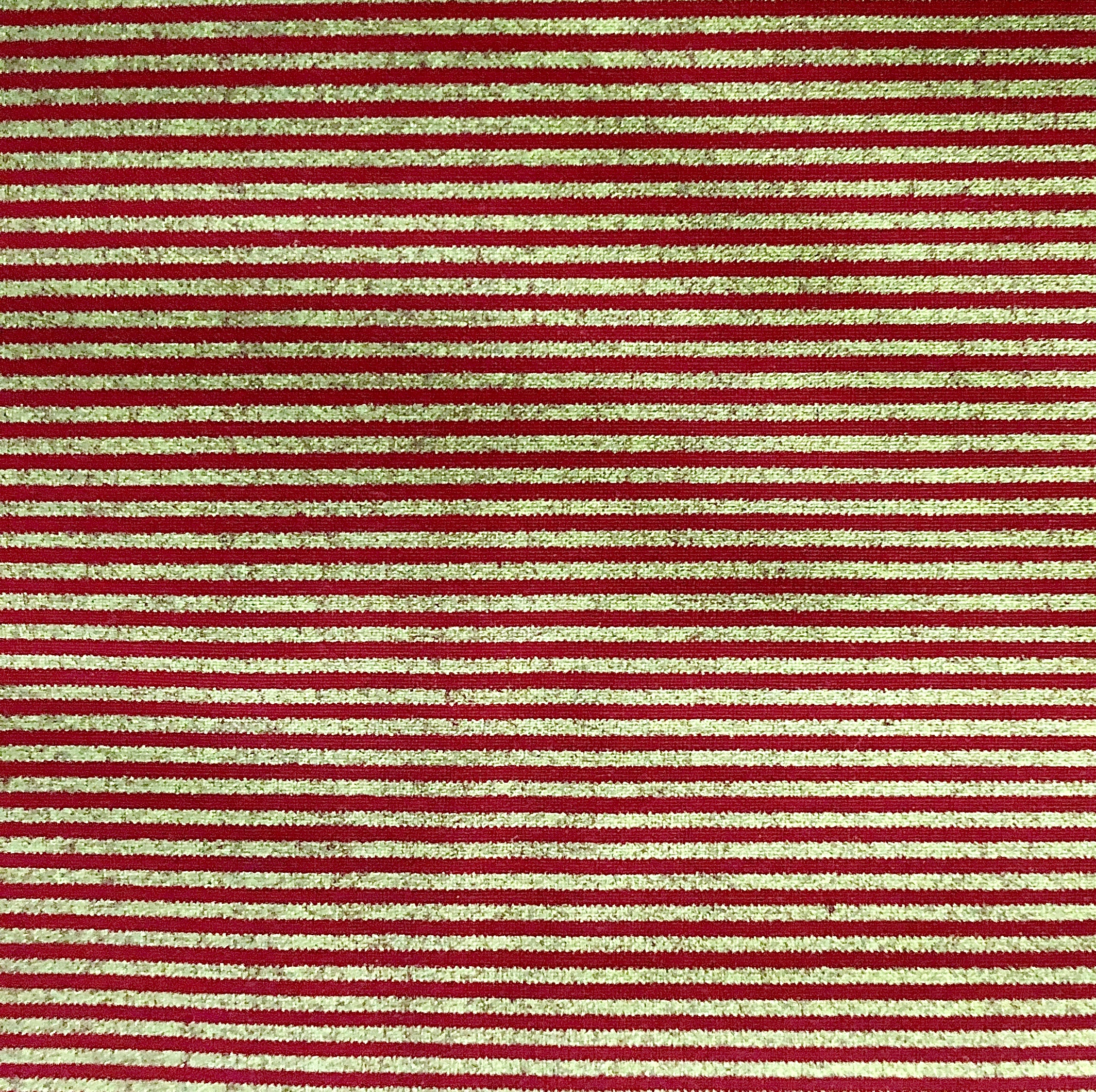 Red and Gold Stripe - 1/2m cut 55333