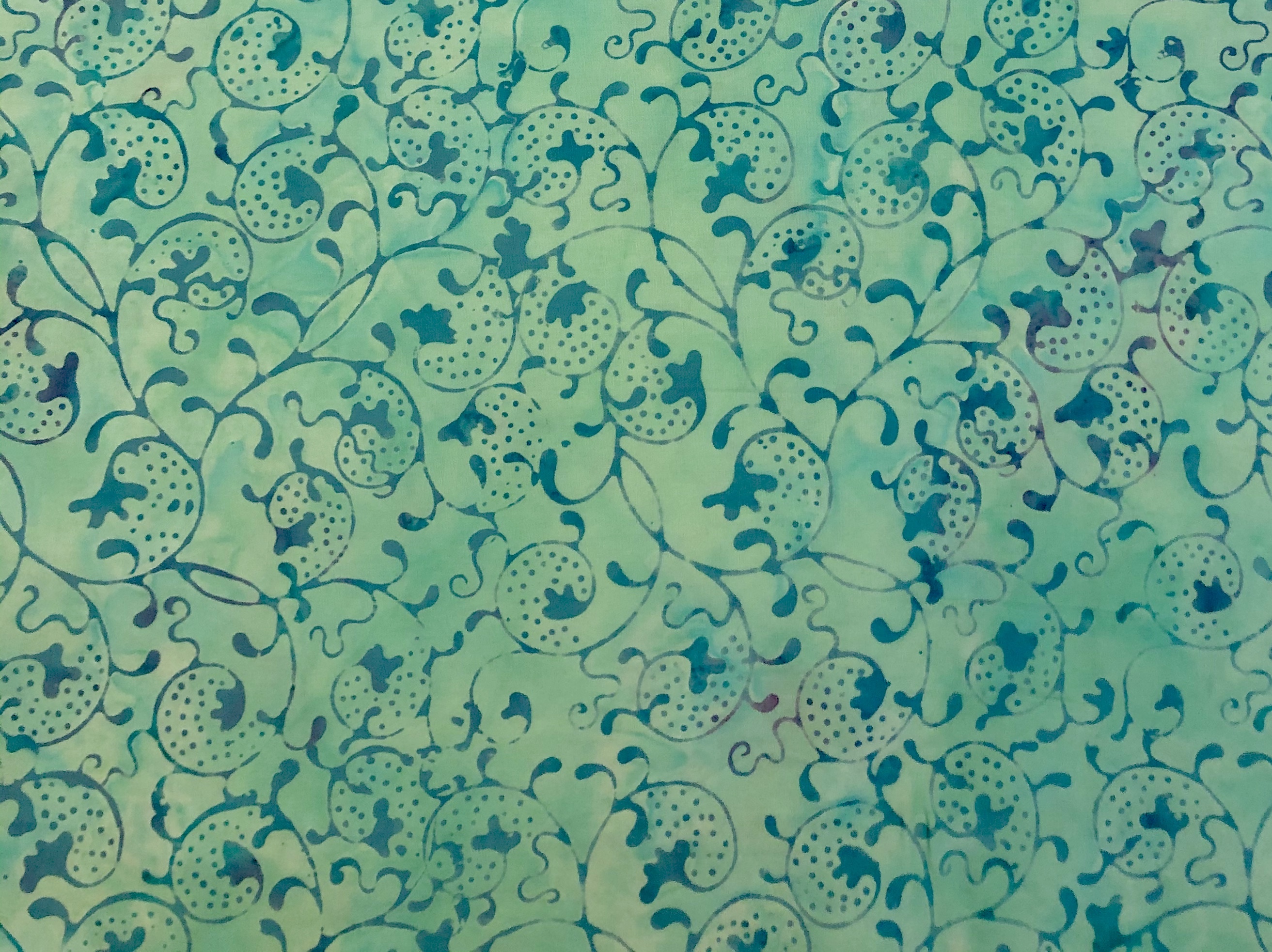 Arctic Bloom - Batik - 1/2m cut 55750