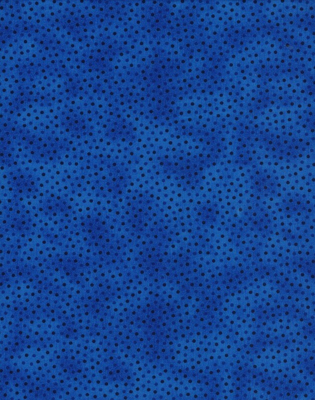 Polka Dot Blender Royal Blue 1/2m Cut Quilting Fabrics Shop
