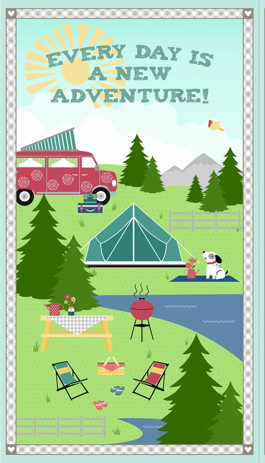 Adventure Time Panel by Wilmington Fabrics 55826