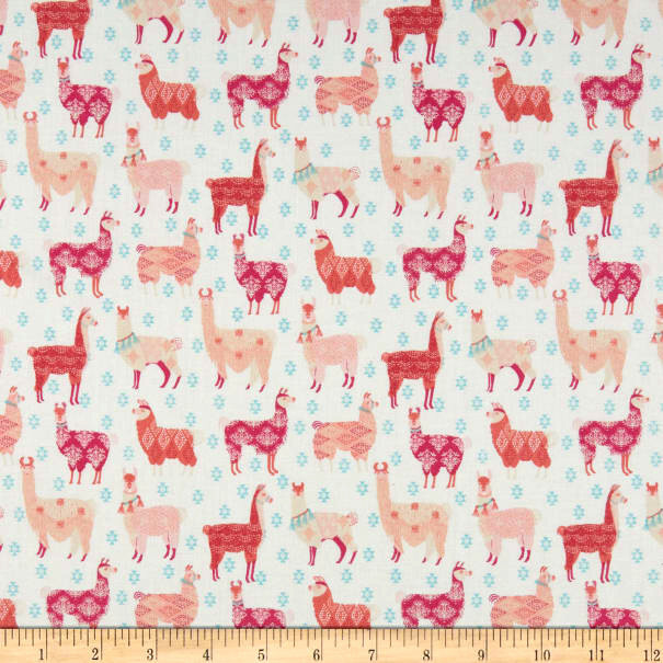 Llama Print - 1/2m cut 55907