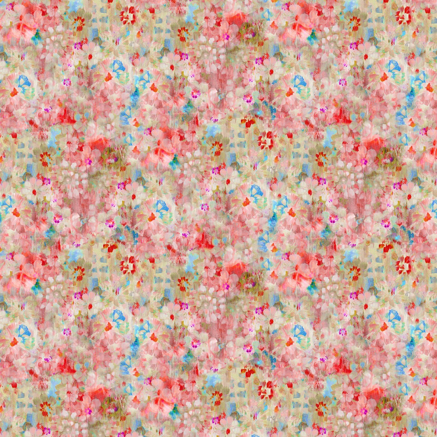 Pink Floral - Bohemian Dreams by Wilmington Fabrics - 1/2m cut 55979