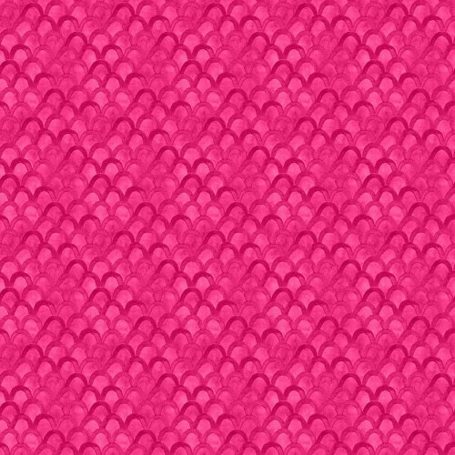 Pink Scallops - Bloom True by Wilmington Fabrics - 1/2m cut 55975