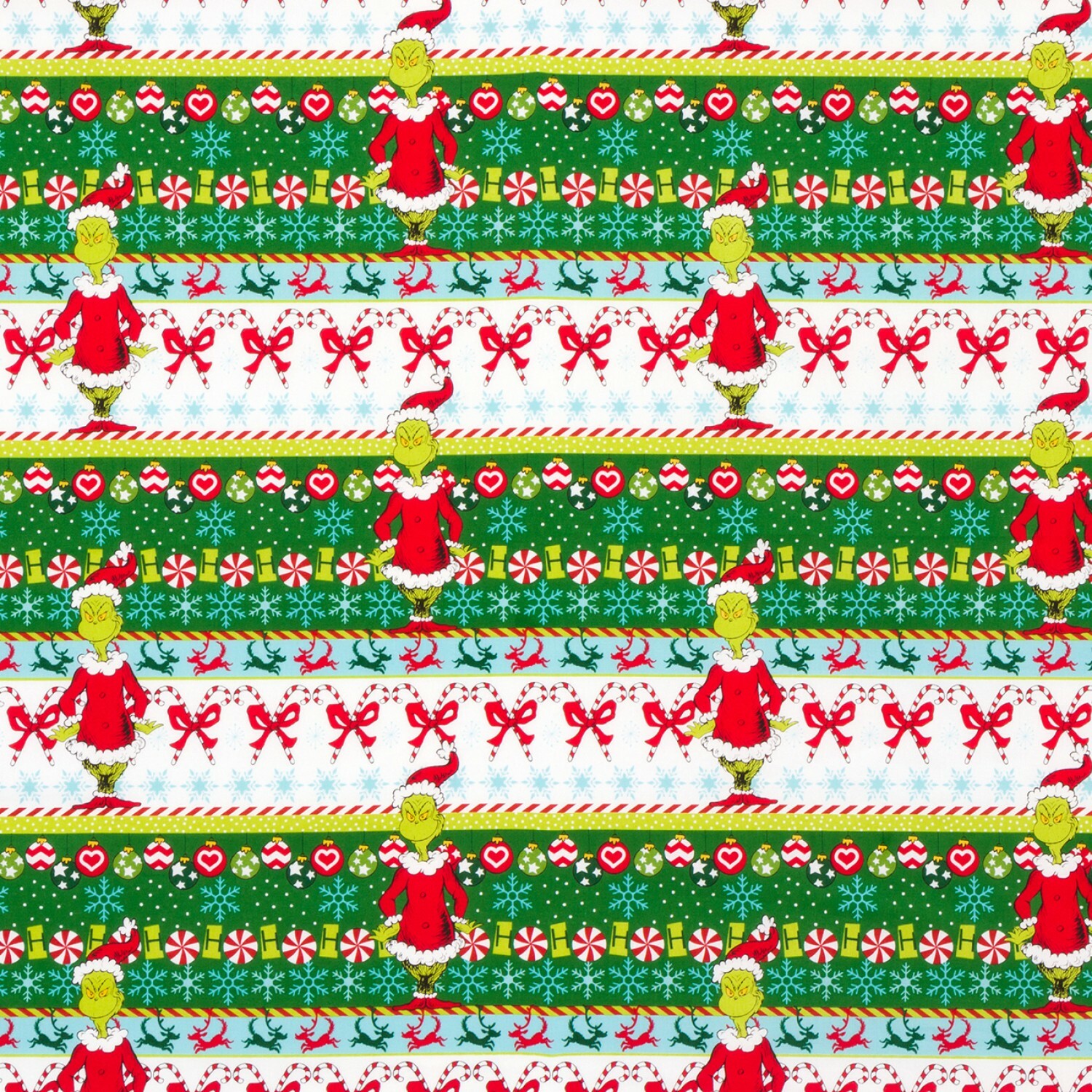 The Grinch - Border Print 56004