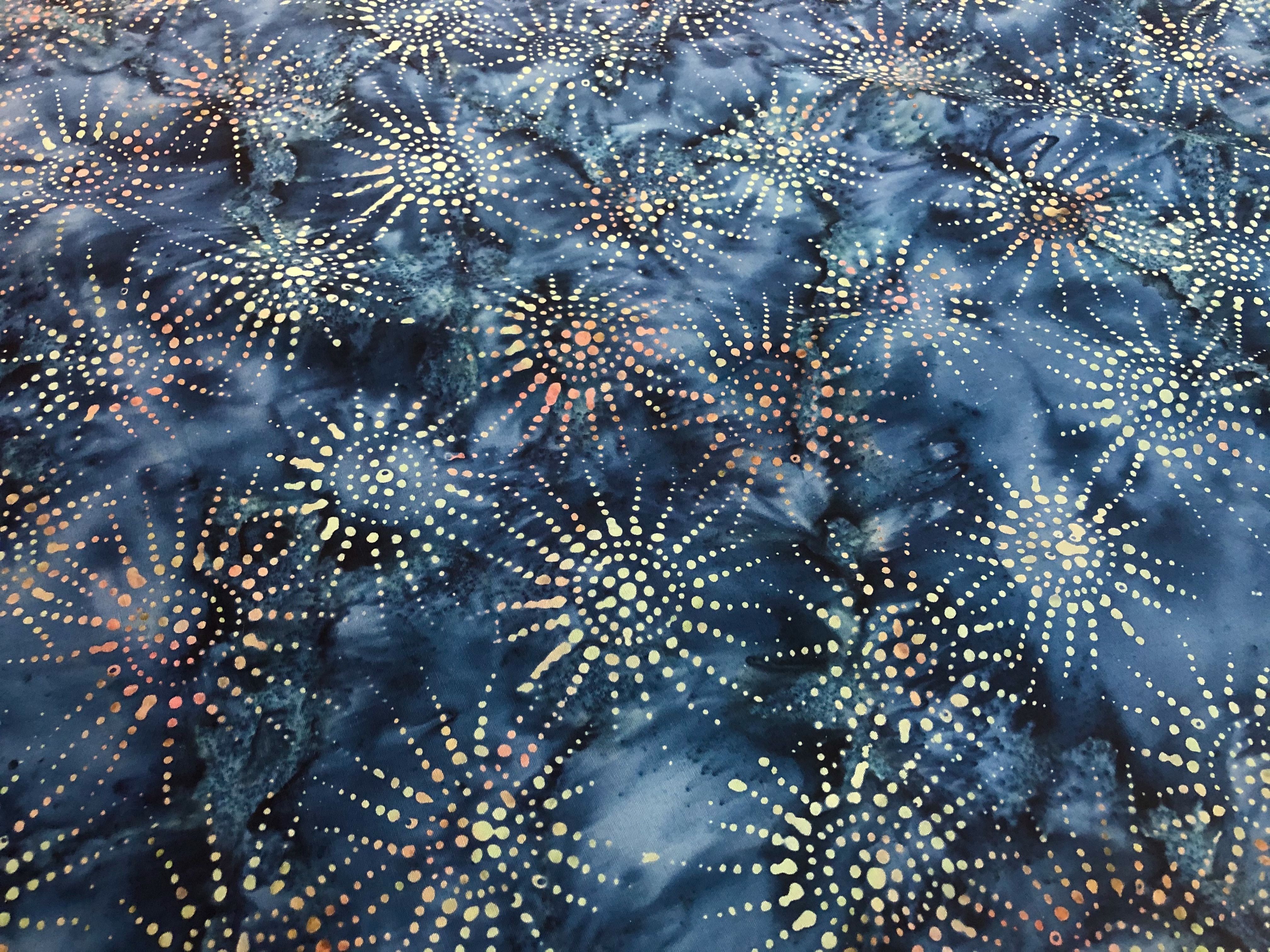 Suns - Neutrinos - Batik - 1/2m cut 56074