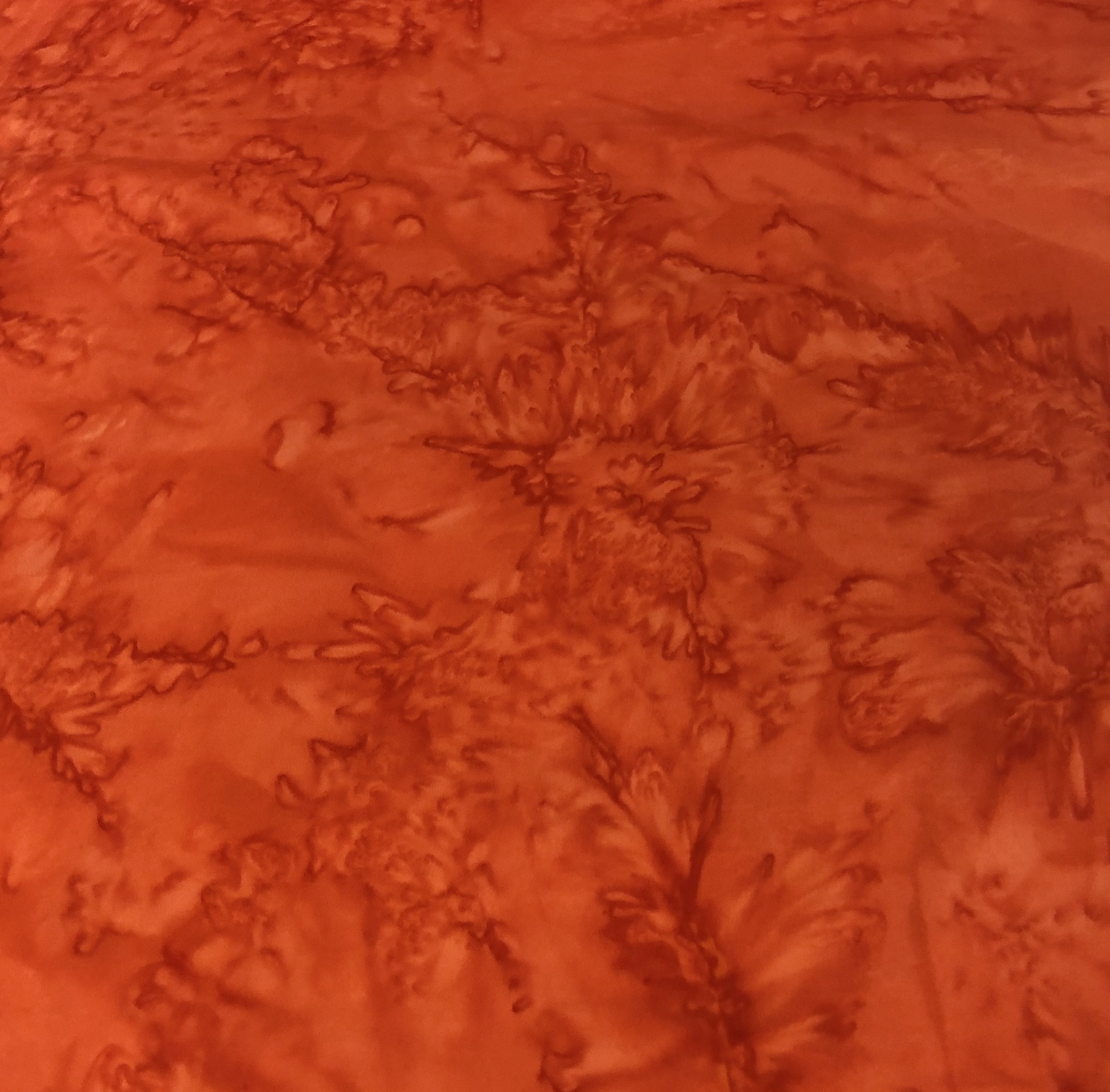 Orange - Citrine Delight - Batik - 1/2m cut 56065
