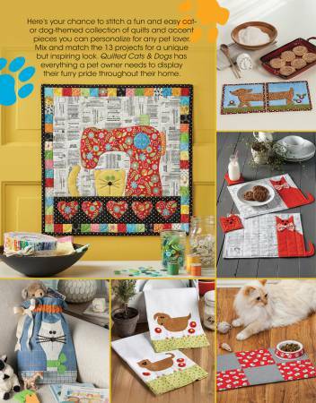Quilted Cats & Dogs Book
