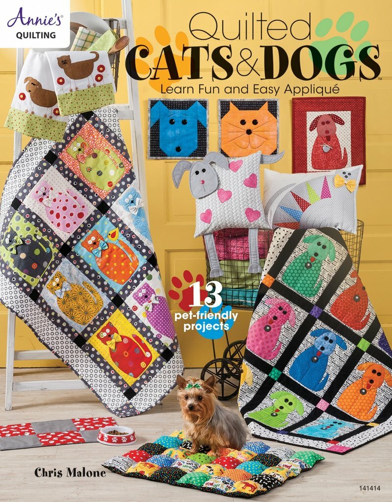 Quilted Cats & Dogs Book 56093