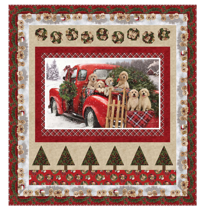 Santa’s Helpers Quilt Pattern 56113