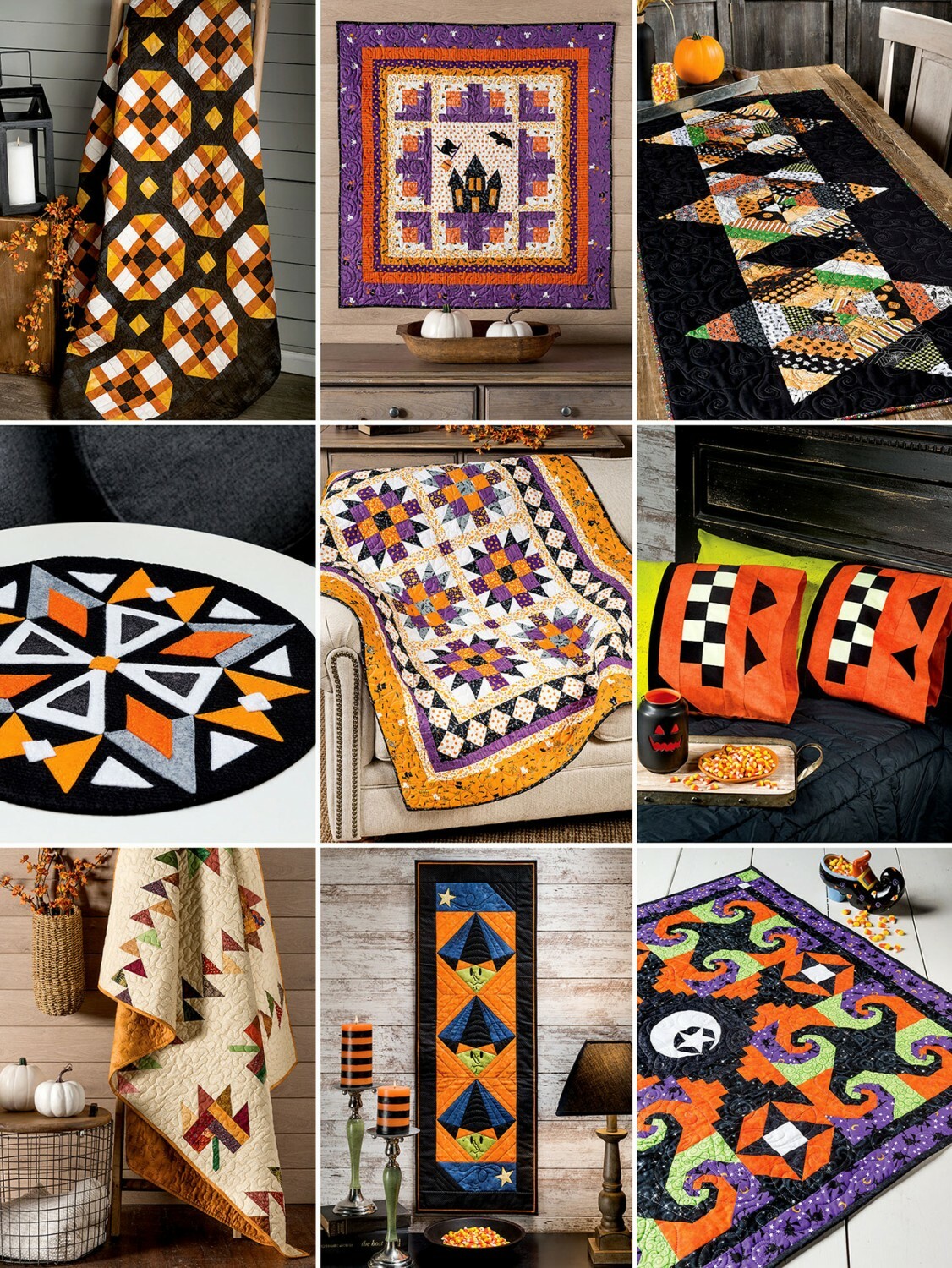 Halloween Quilting Book