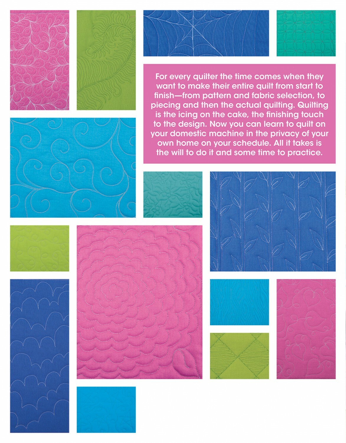 Machine Quilting for Beginners Book