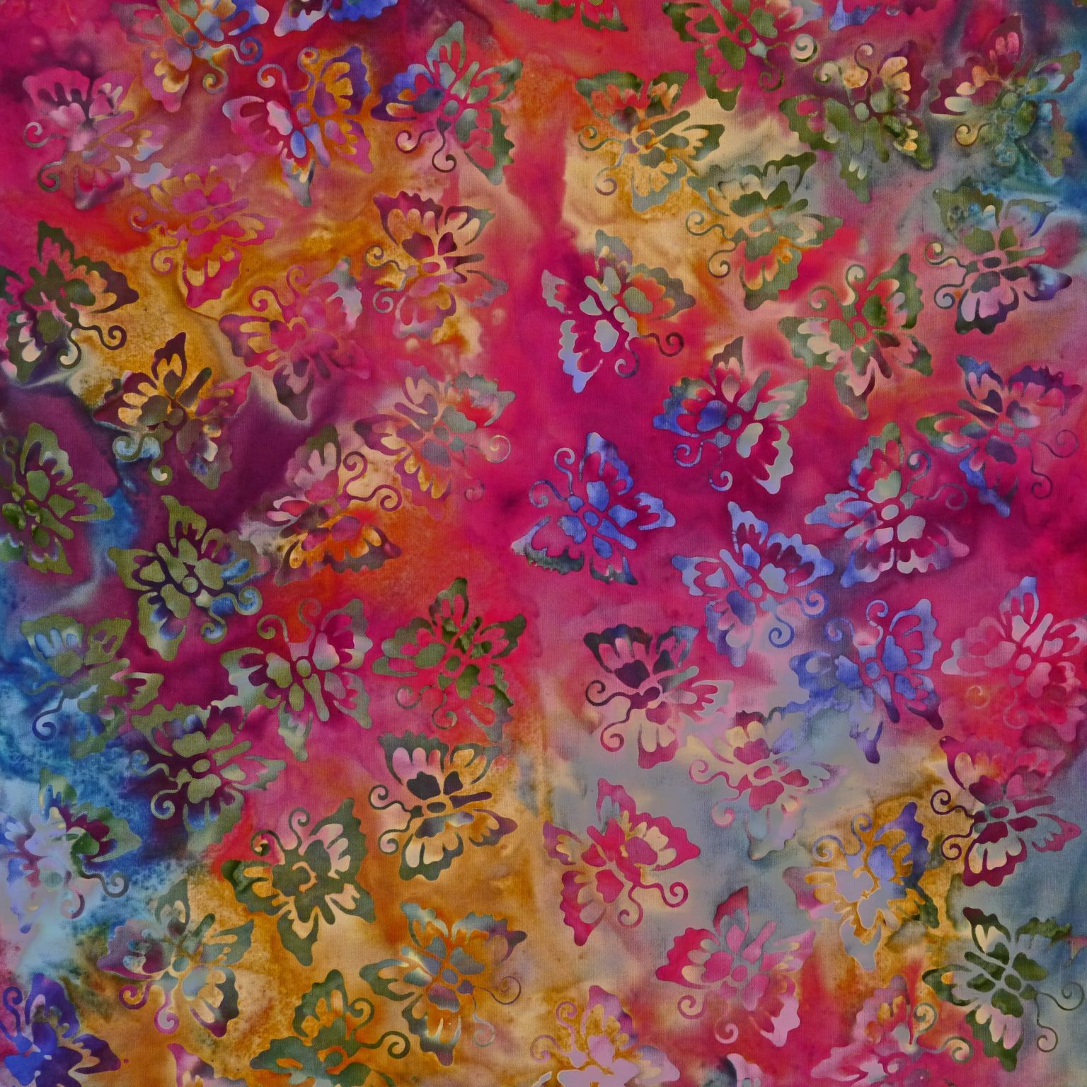 Jockeys - Maple Maze - Batik - 1/2m cut 56214