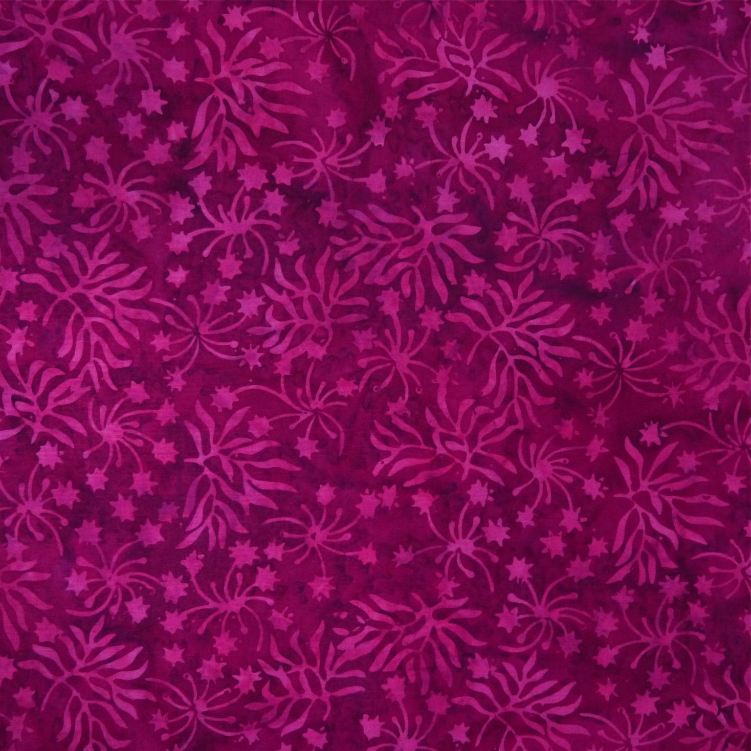 Plum Flambee - Rhubarb - Batik - 1/2m cut 56207