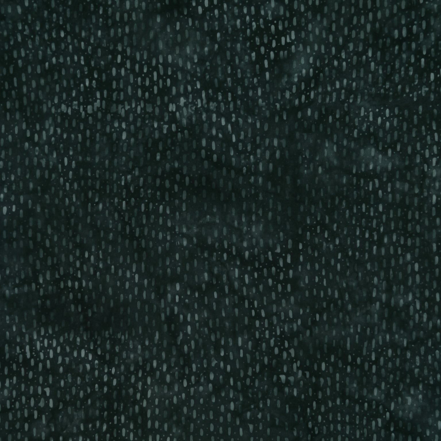 Black Grey - Dream Droplets- Batik - 1/2m cut 56250