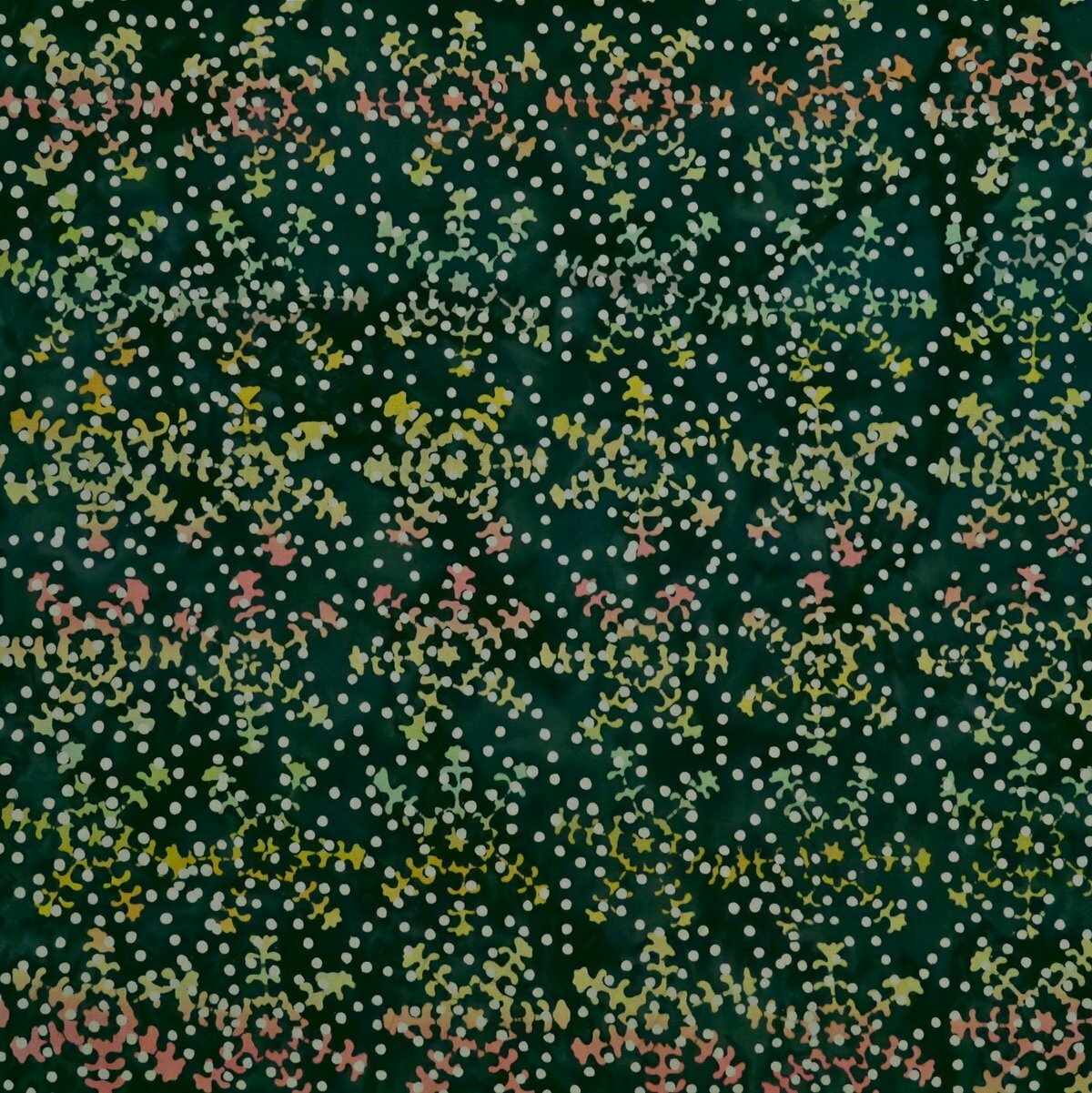 Brittany Blue - Pristine Pine - Batik - 1/2m cut 56258