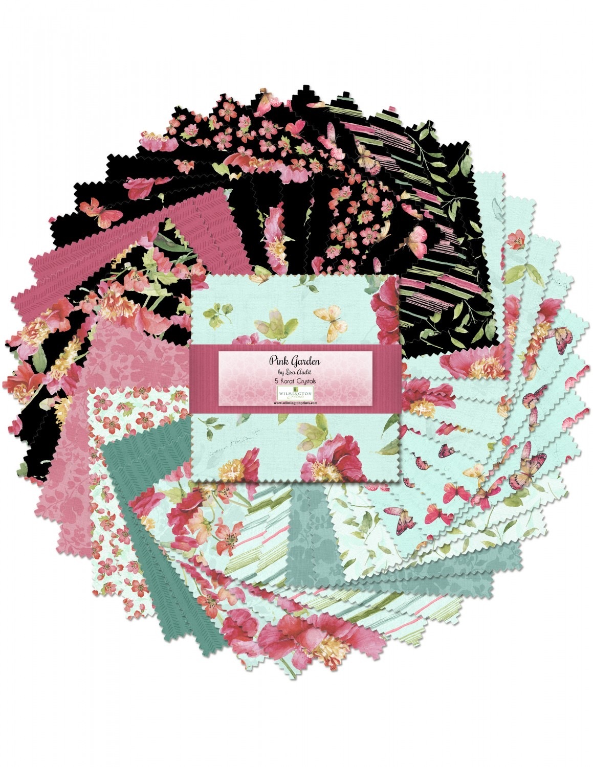 Pink Garden Charm Pack 56291